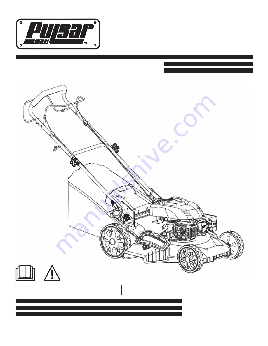 Pulsar PTG1221S Скачать руководство пользователя страница 1