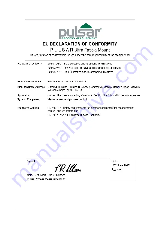 Pulsar QUANTUM3 Instruction Manual Download Page 14