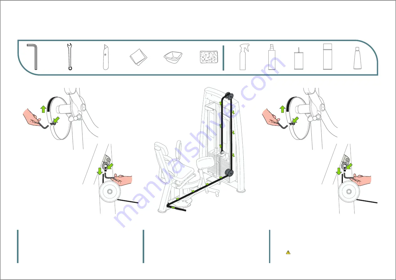 Pulse fitness EVOLVE Maintenance Manual Download Page 15