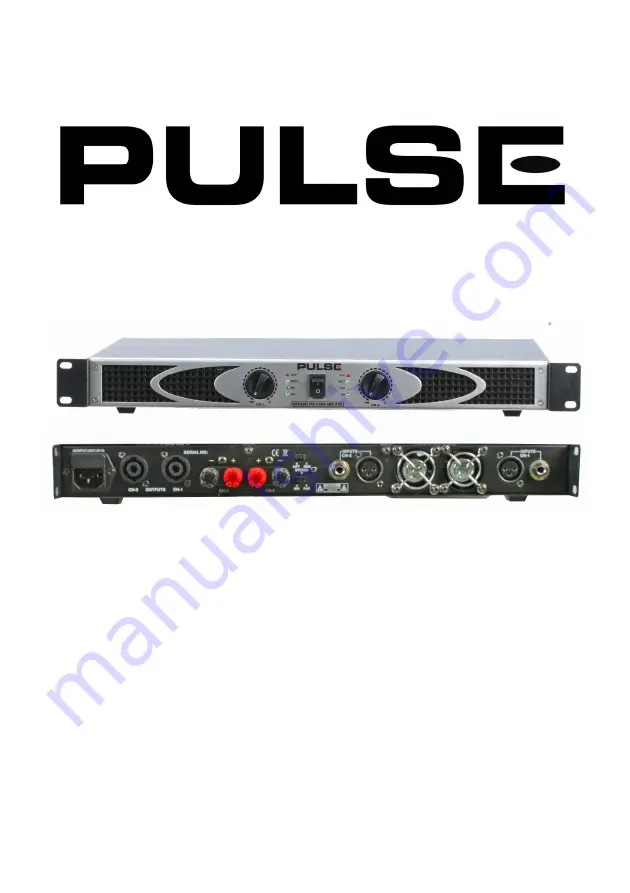 Pulse CPA500 User Instructions Download Page 1