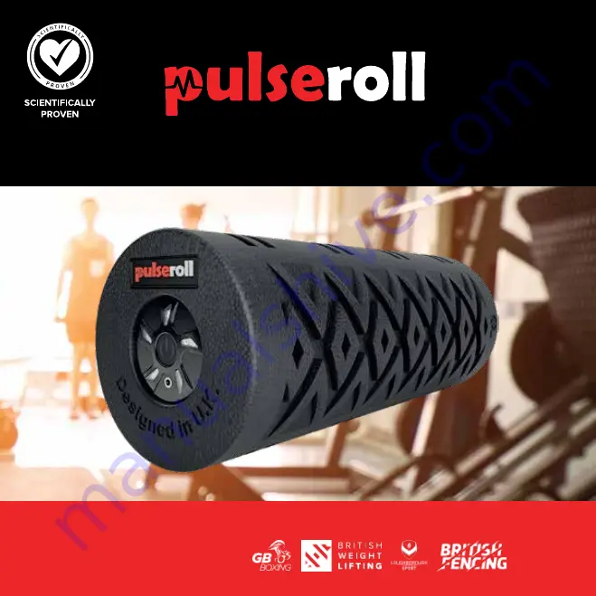 Pulseroll VIBRATING FOAM ROLLER PRO Скачать руководство пользователя страница 1