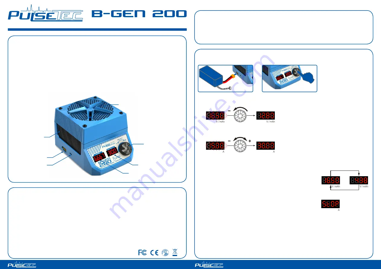 PulseTec B-GEN 200 Instruction Manual Download Page 1