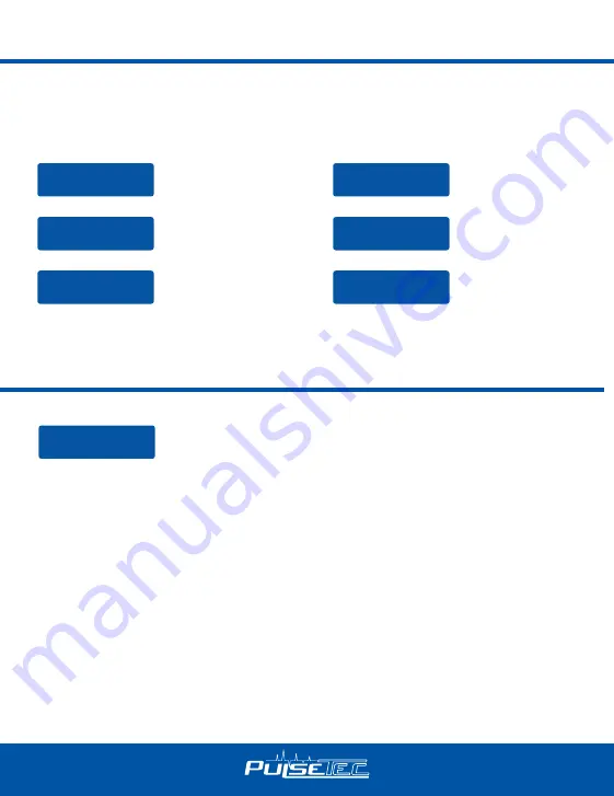 PulseTec EXCEL 200 QUAD Instruction Manual Download Page 24