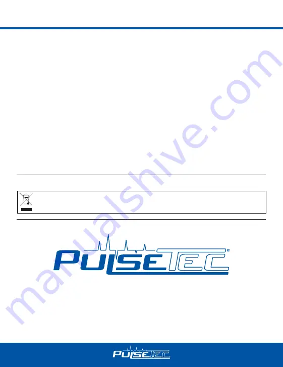 PulseTec EXCEL 200 QUAD Скачать руководство пользователя страница 44