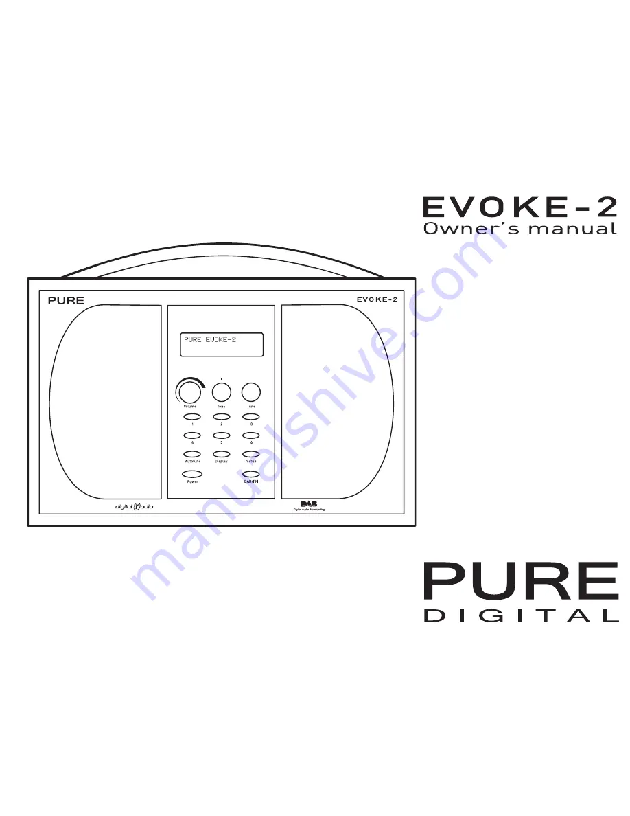 Pure Digital Evoke-2 Скачать руководство пользователя страница 1