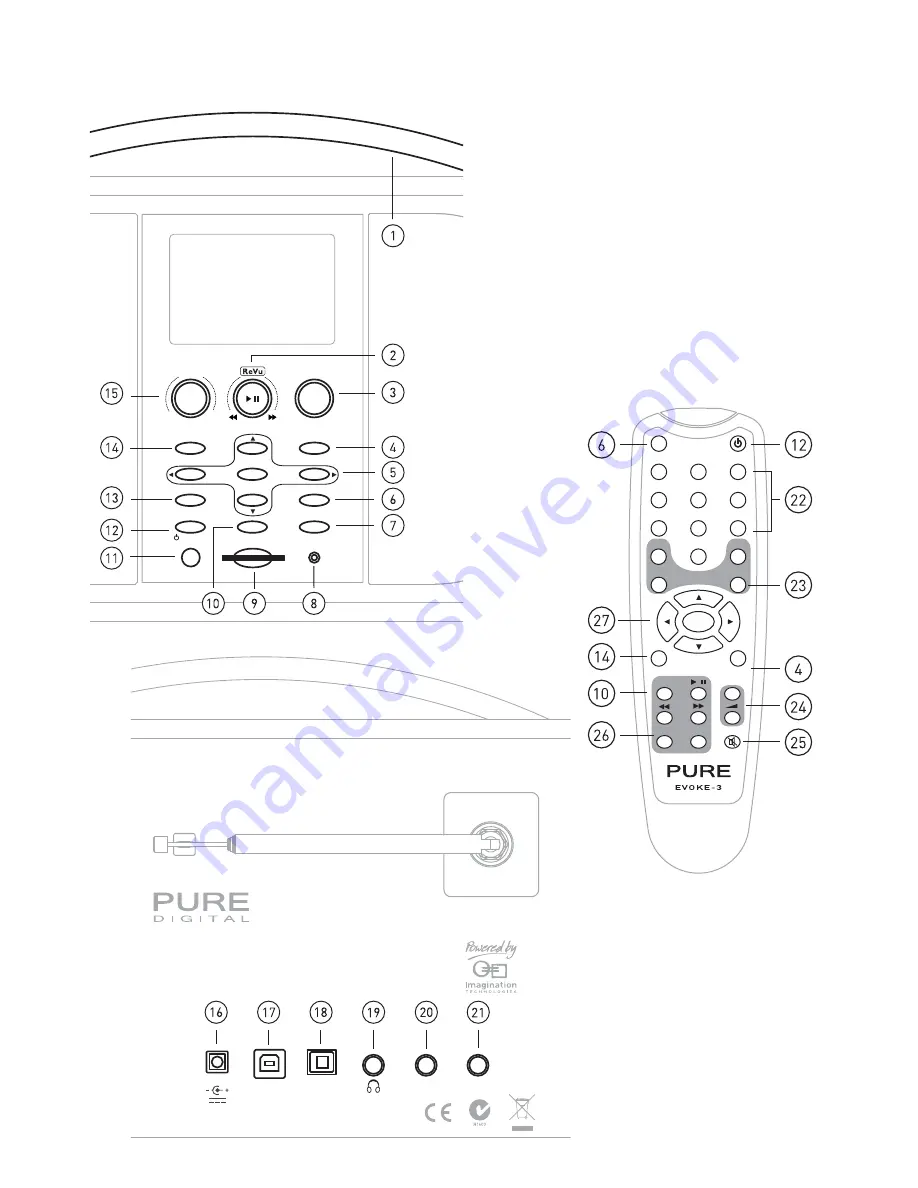 Pure Digital EVOKE-3 EVOKE-3 Owner'S Manual Download Page 4