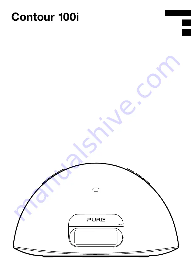 PURE Contour 100i Manual Download Page 3