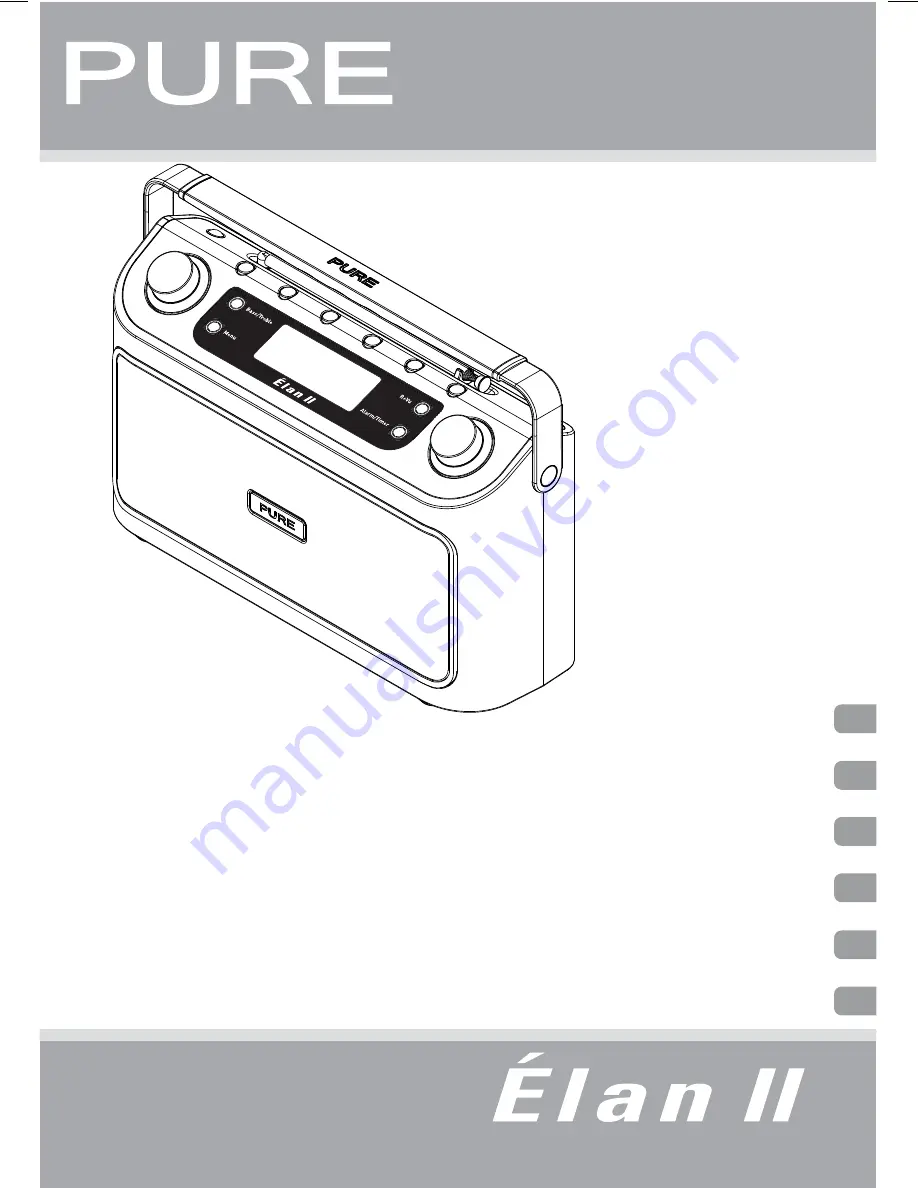 PURE Elan II Owner'S Manual Download Page 1