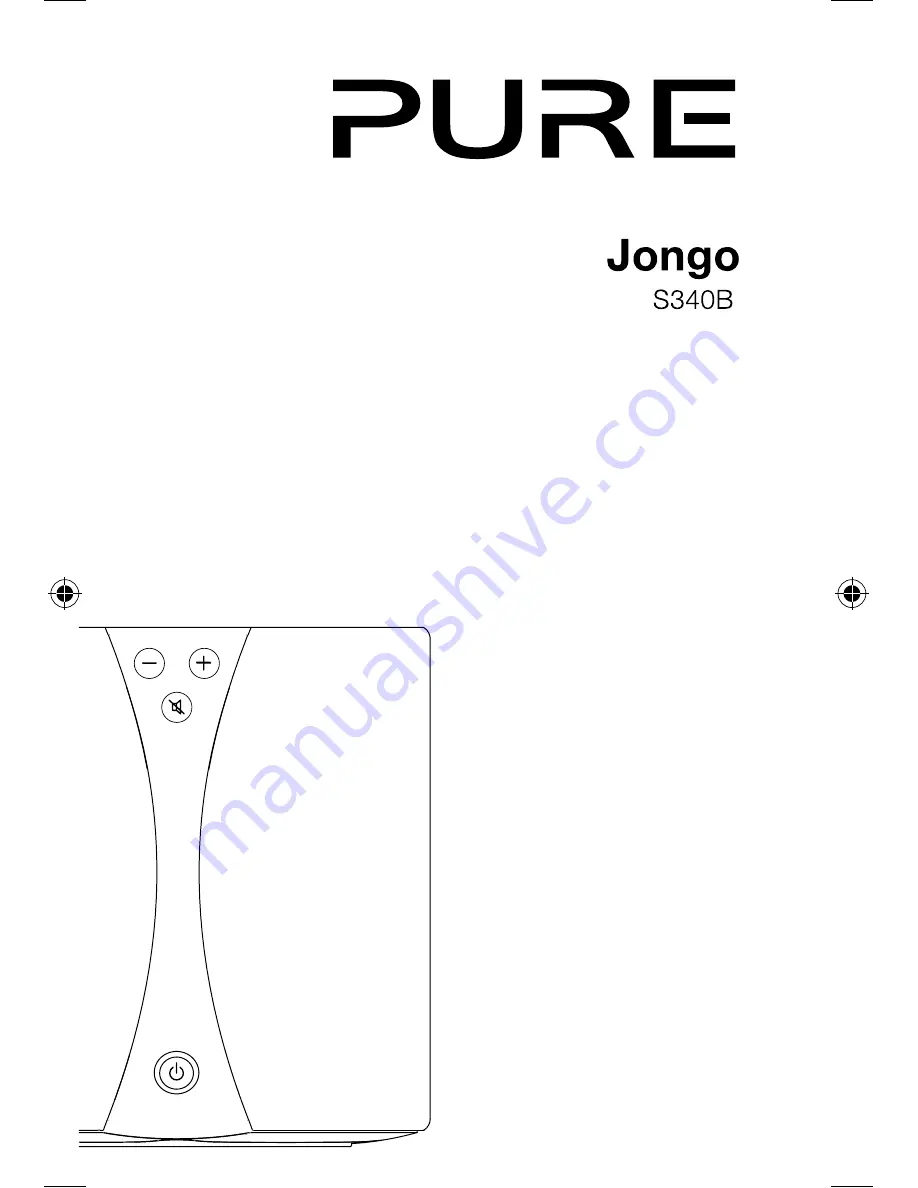 PURE Jongo S340B User Manual Download Page 1