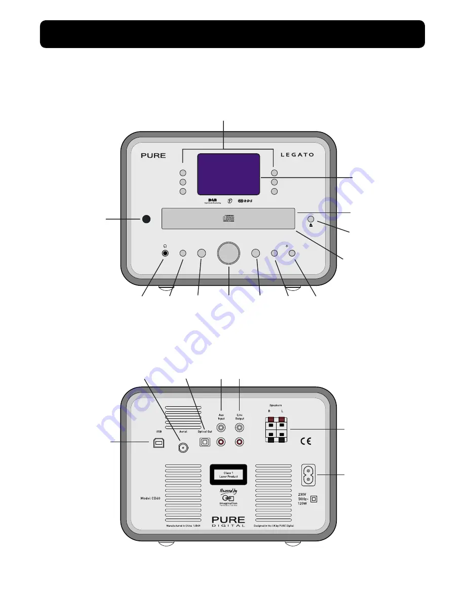 PURE Legato CD-40 Owner'S Manual Download Page 4