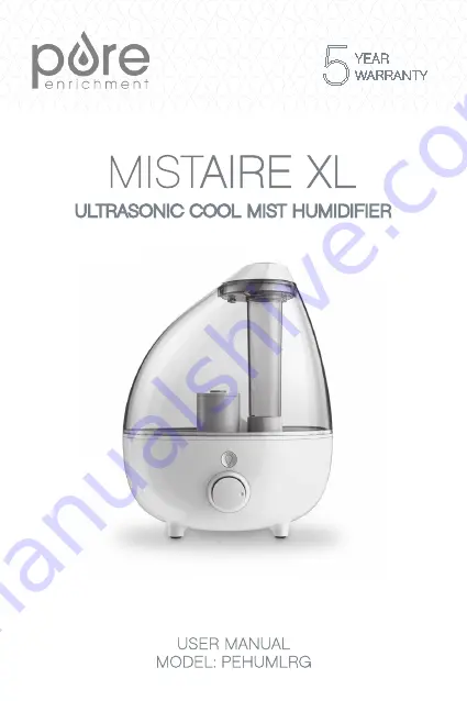 PURE MISTAIRE XL User Manual Download Page 1