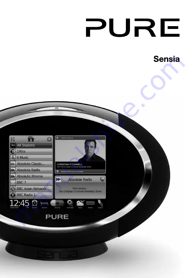 PURE SENSIA Manual Download Page 1