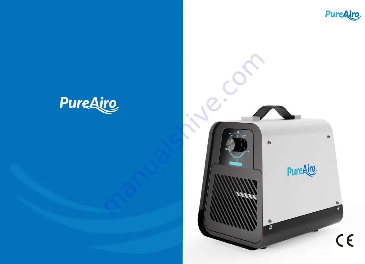 PureAiro GUARDIAN 155 Installation & Operation Manual Download Page 1