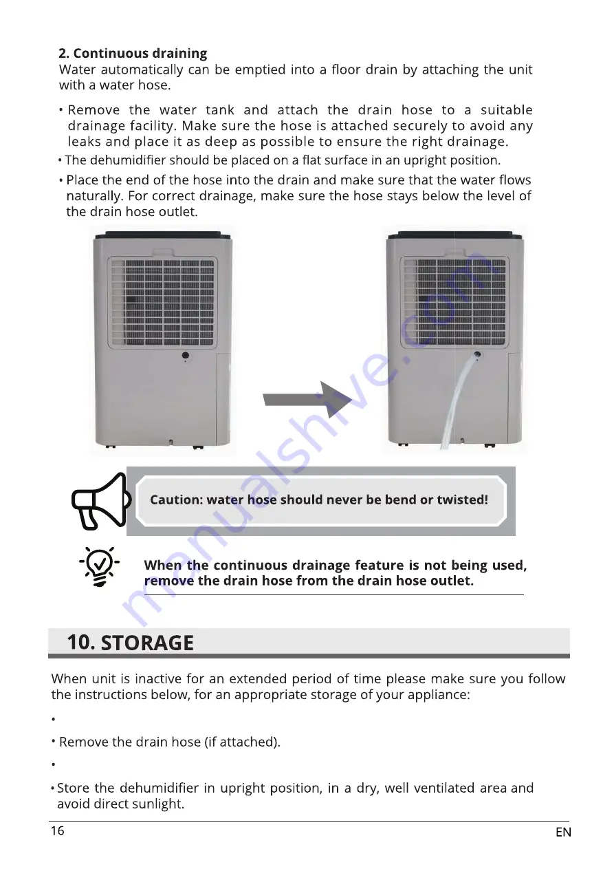 Puredry PD 2419 Sofia User Manual Download Page 16