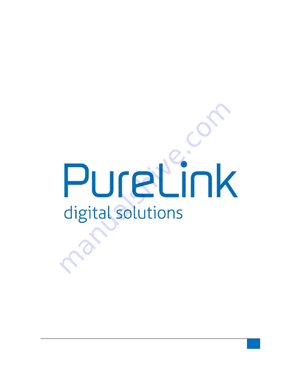 PureLink PT-SW-HD41 User Manual Download Page 12