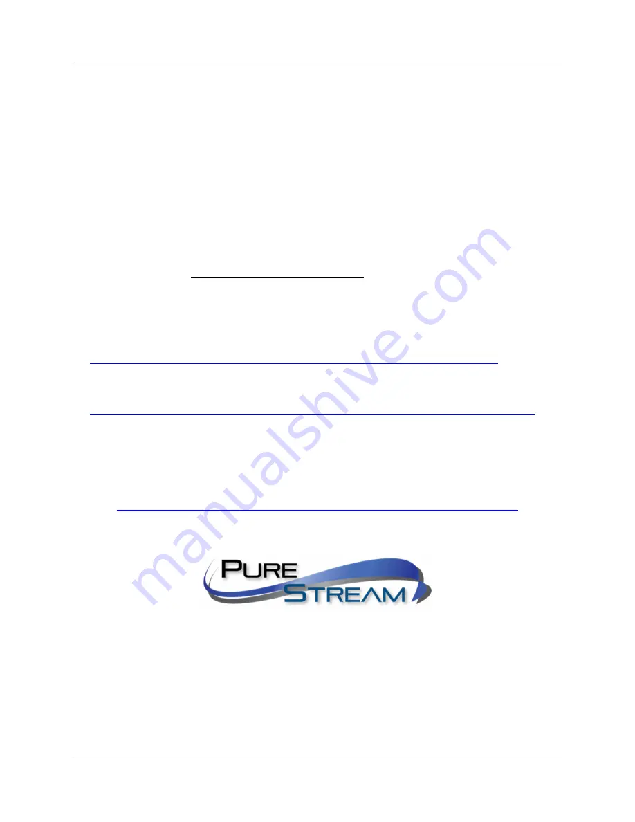 PureLink Pure Stream VIP-200 Quick Start Manual Download Page 10