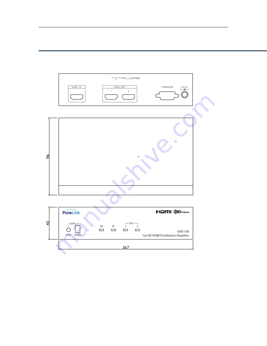 PureLink UHD-120 Owner'S Manual Download Page 9