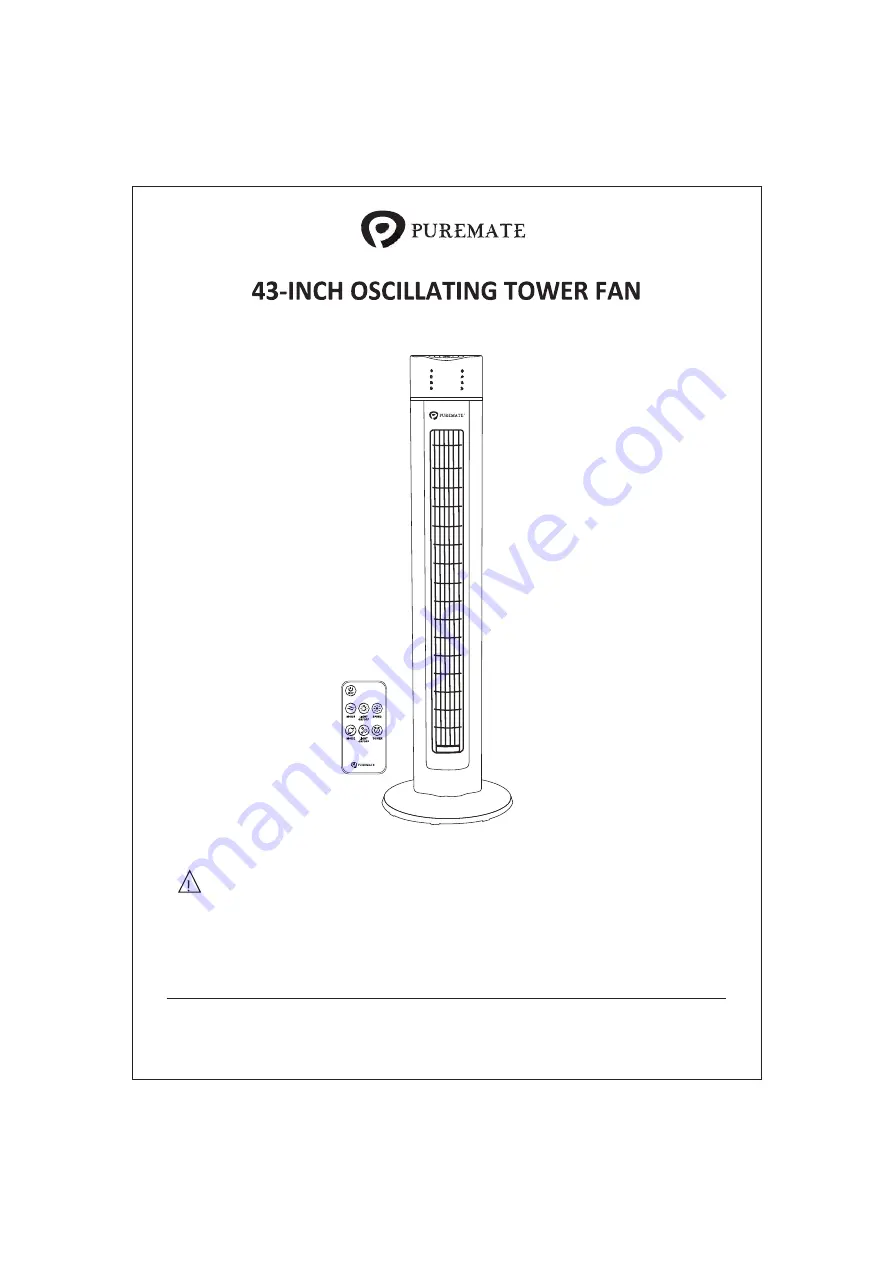 PureMate PM 850 Instruction Manual Download Page 1