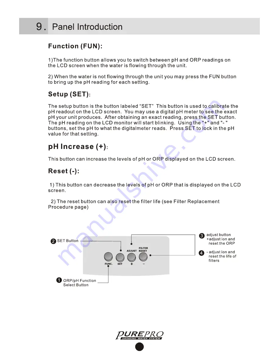 PurePro JA-703 User Manual Download Page 13