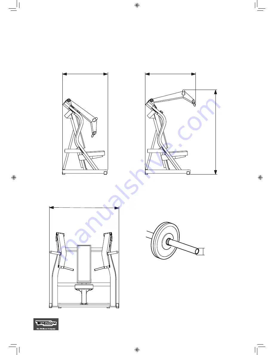 PURESTRENGTH INCLINE CHEST PRESS Use And Maintenance Instructions Download Page 2