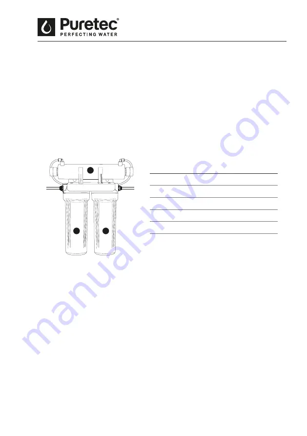 Puretec ESR2 Series User Manual Download Page 11