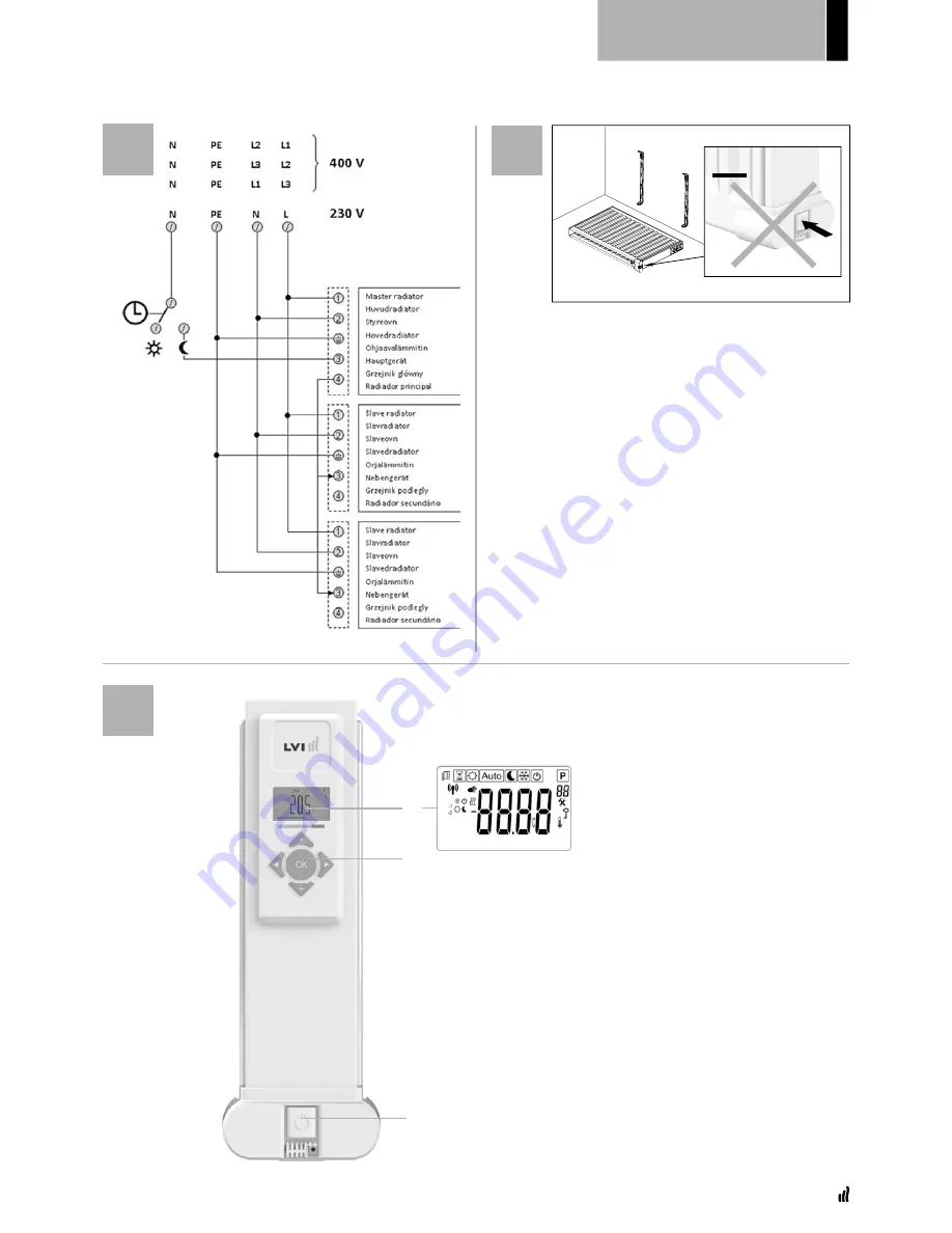 Purmo YALI DIGITAL Installation And Operating Manual Download Page 5