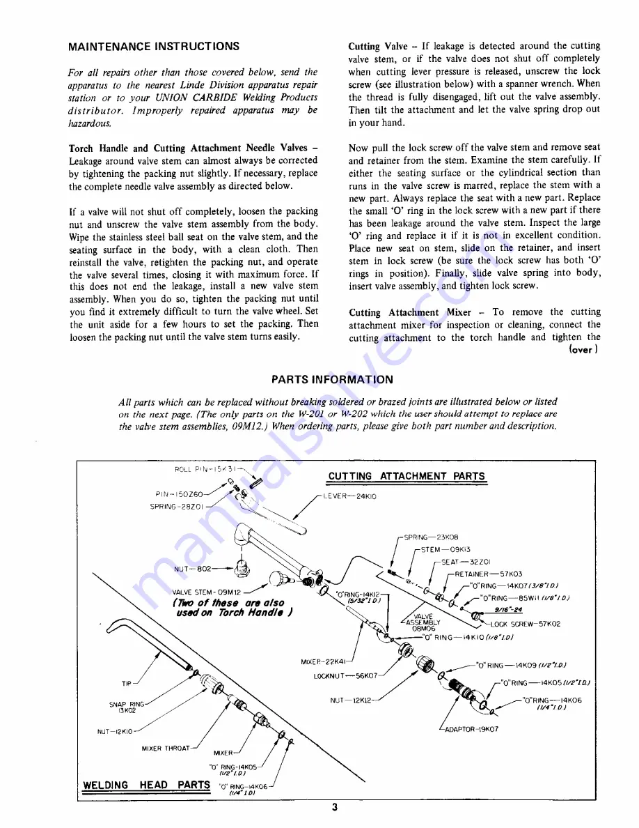 PUROX w-201 Instructions Download Page 3