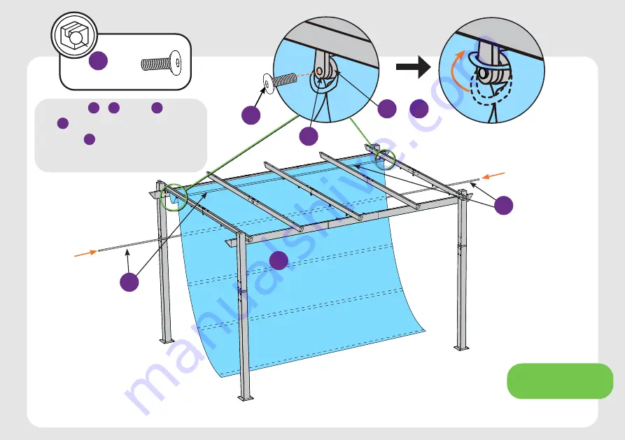 PURPLE LEAF ZYMPG1013 Assembly Manual Download Page 32