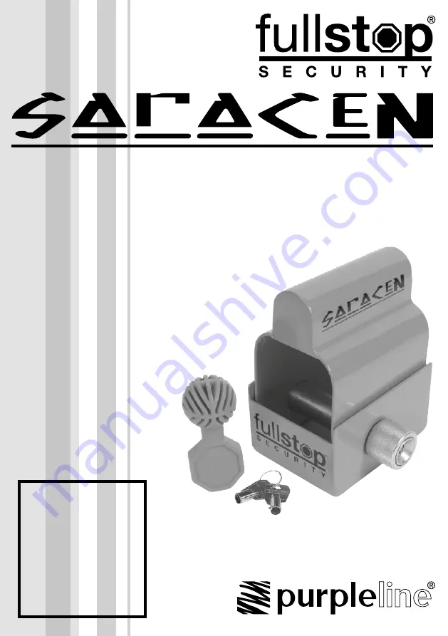 Purple Line fullstop Saracen FHL400 User Manual Download Page 1