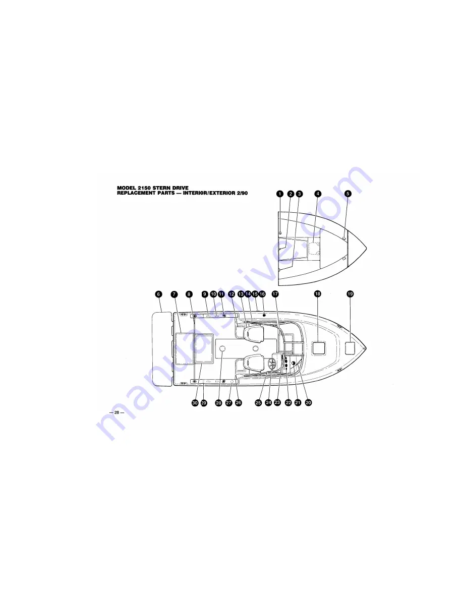 PURSUIT 2150 Stern Drive Скачать руководство пользователя страница 30