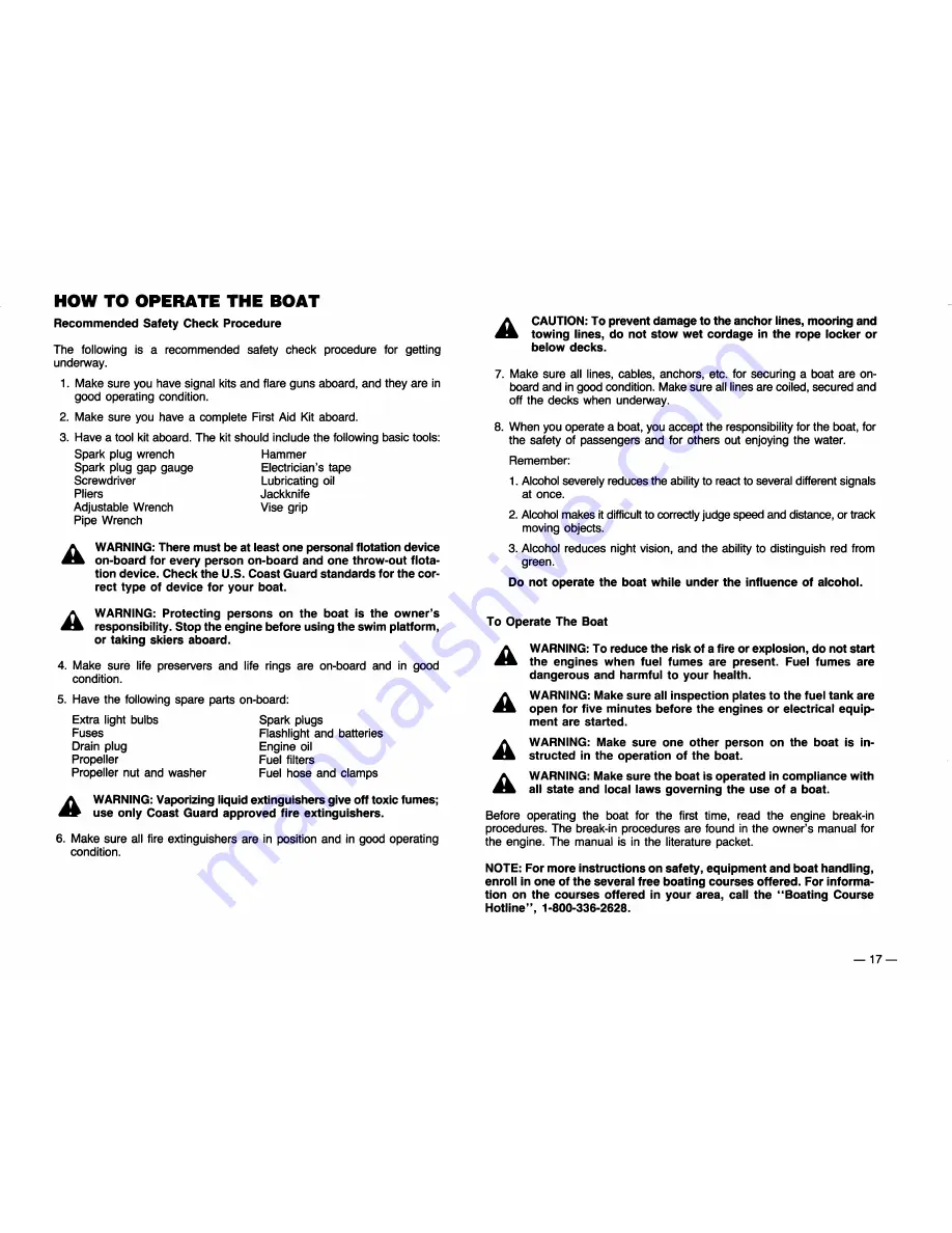 PURSUIT 2650 Outboard Bracket Owner'S Manual Download Page 10