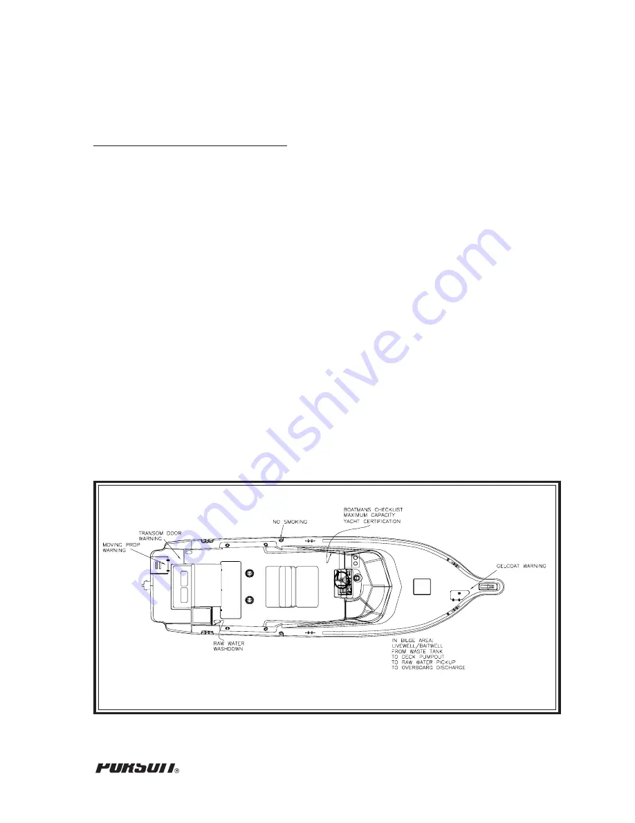 PURSUIT 2665 DENALI Owner'S Manual Download Page 81