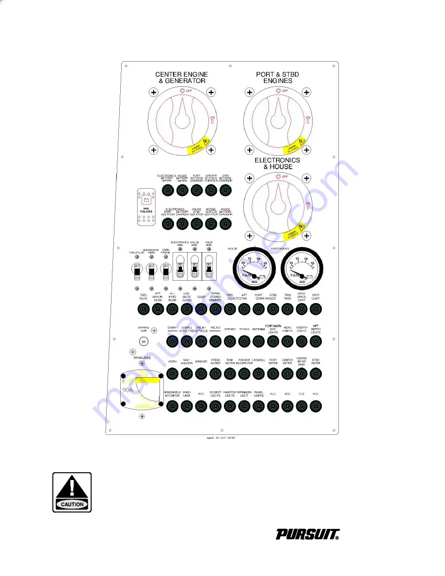 PURSUIT OS 375 Owner'S Manual Download Page 34