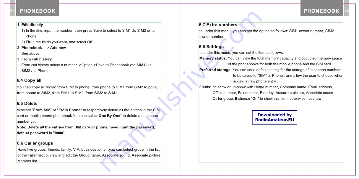 Puxing PX-D03 User Manual Download Page 20