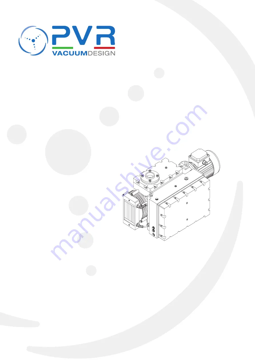 PVR PVL 401 - PVL 401/B Operating And Maintenance Instructions Manual Download Page 1