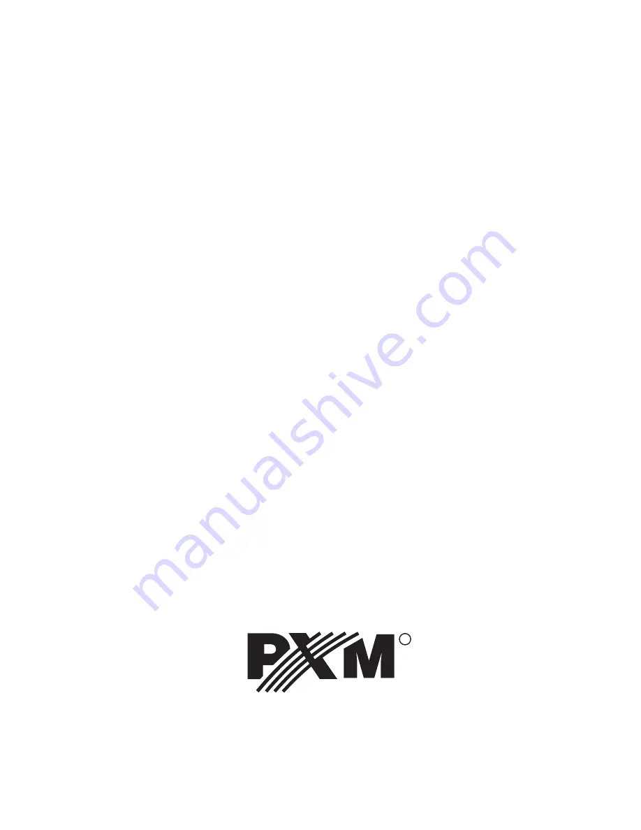 PXM Club 6p Instruction Manual Download Page 1