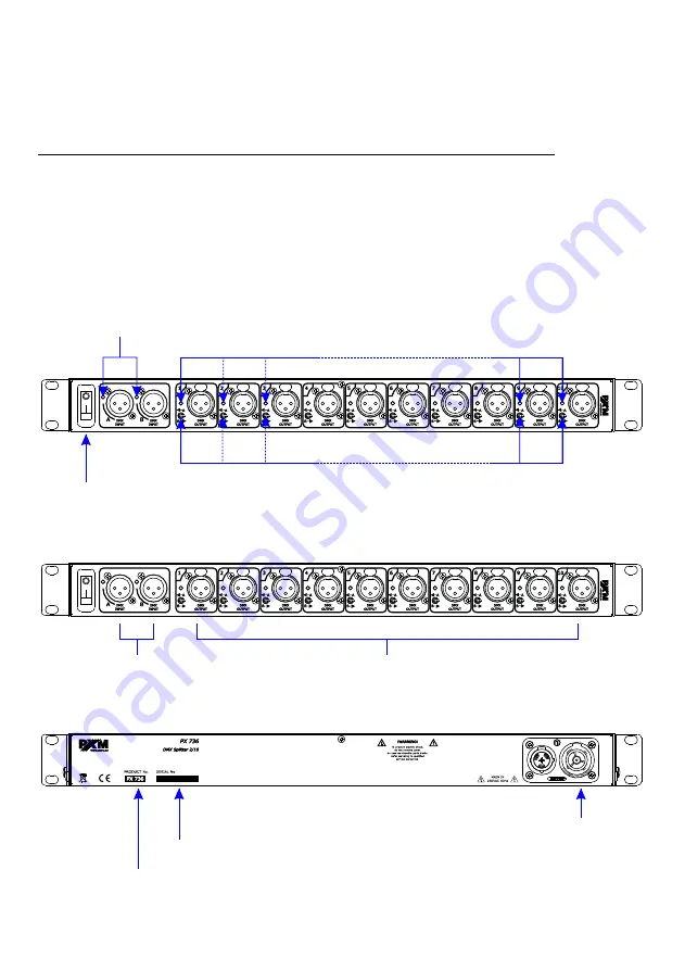 PXM DMX Splitter 2/10 Скачать руководство пользователя страница 4