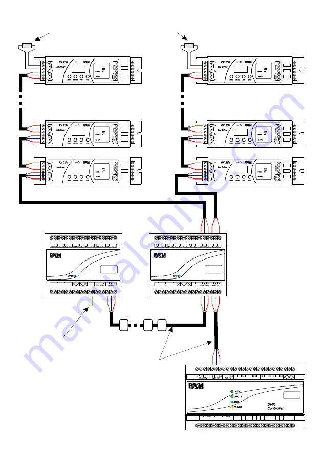 PXM DMX Splitter Скачать руководство пользователя страница 6