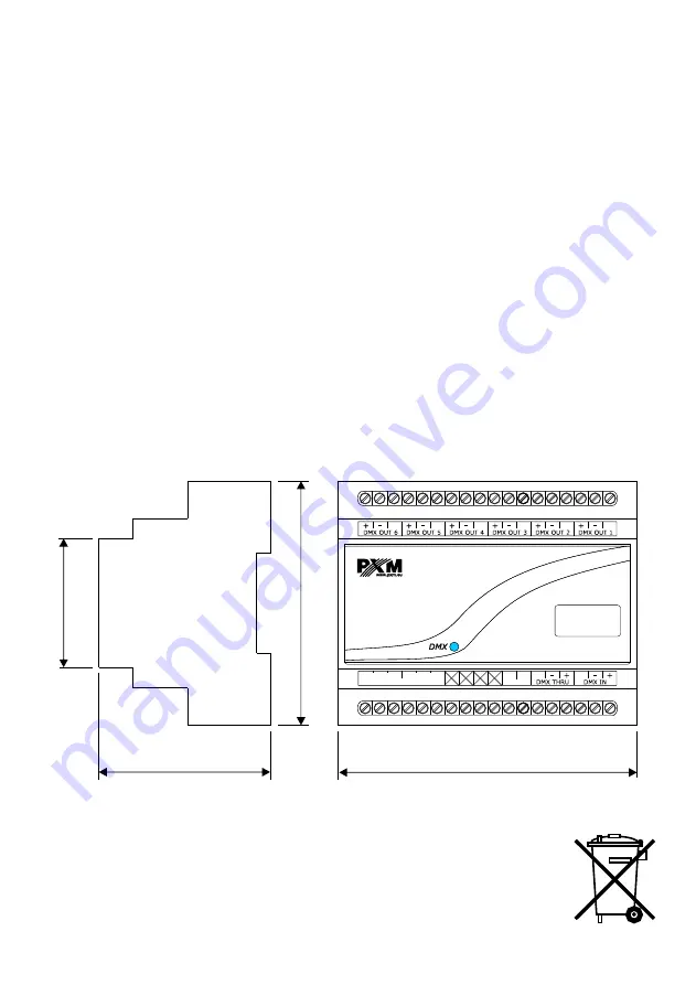 PXM DMX Splitter Manual Download Page 8