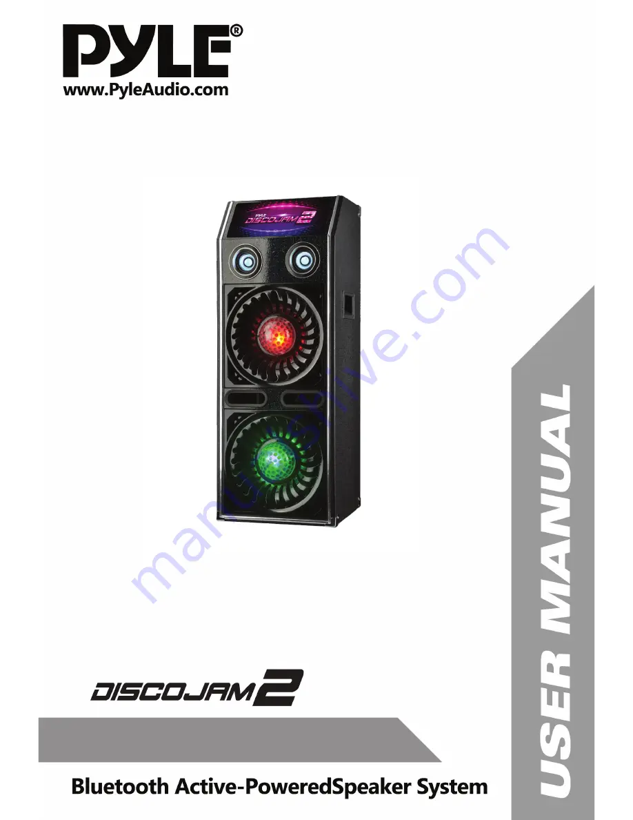 PYLE Audio Discojam 2 User Manual Download Page 1