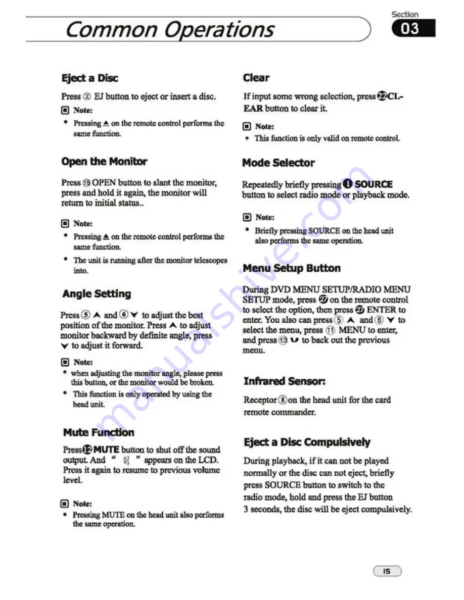 PYLE Audio PLTSN74 Owner'S Manual Download Page 15