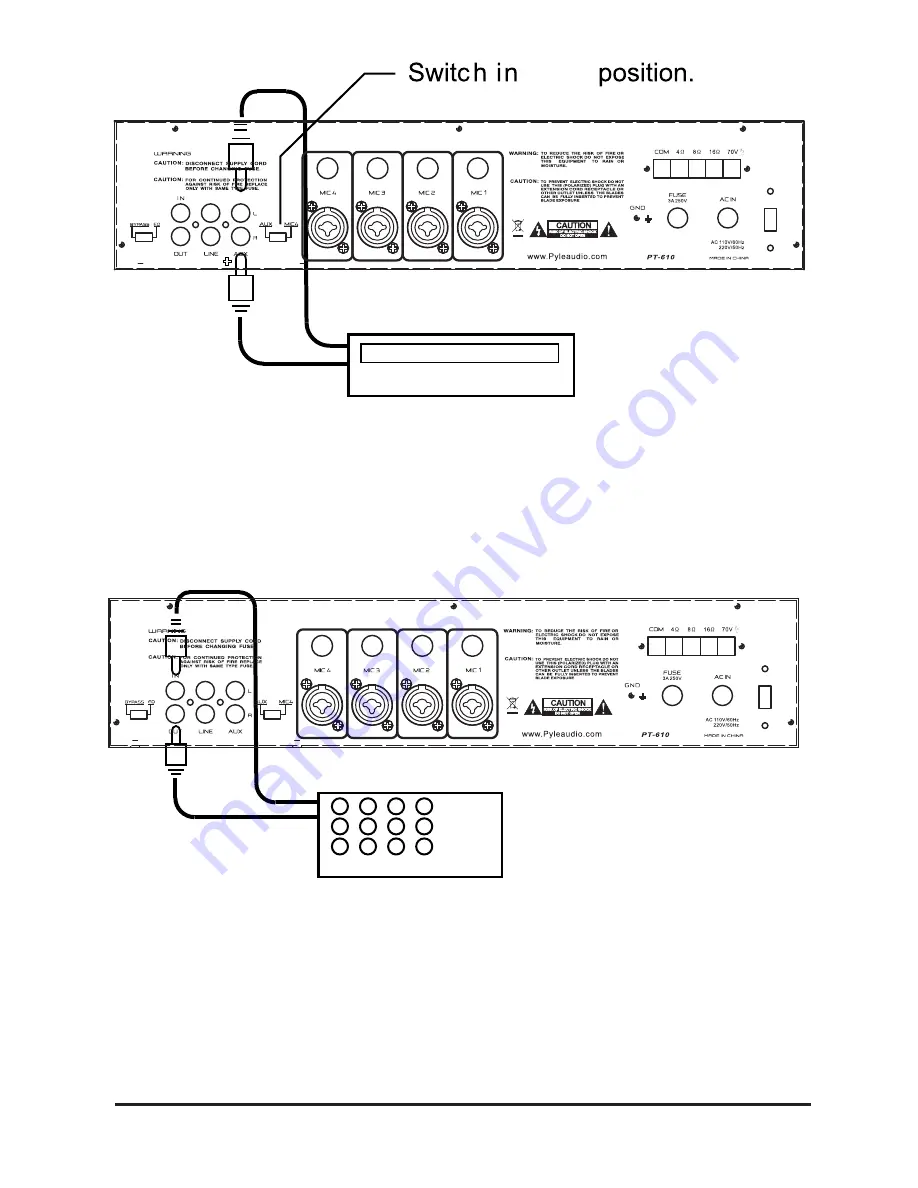 PYLE Audio PT610 User Manual Download Page 6