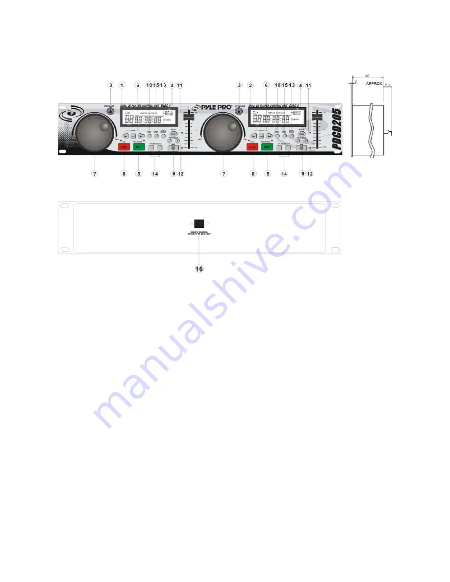 Pyle Pro PDCD205 Скачать руководство пользователя страница 5