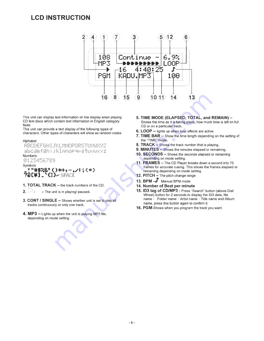 Pyle Pro PDCD3000MP Instruction Manual Download Page 7