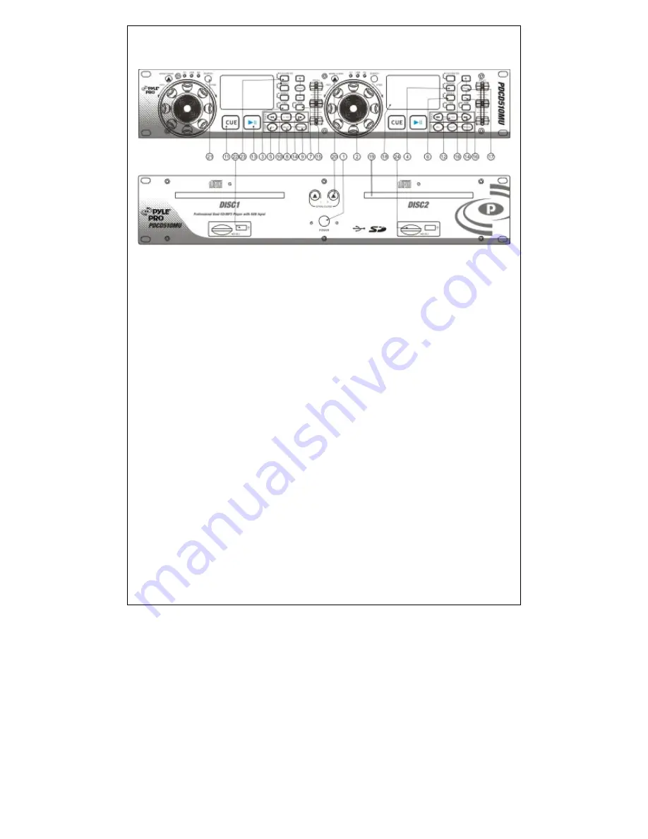 Pyle Pro PDCD510MU Скачать руководство пользователя страница 2