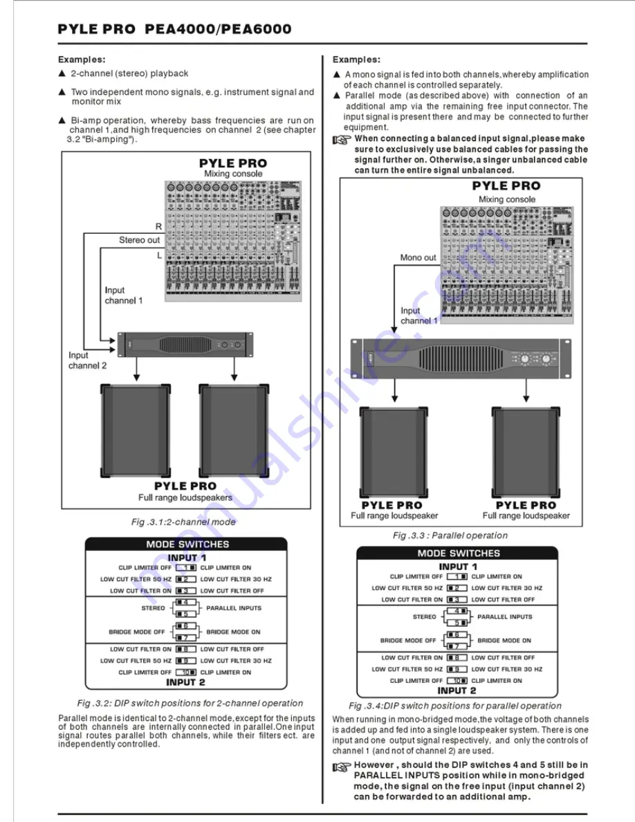 Pyle Pro PEA4000 Скачать руководство пользователя страница 8