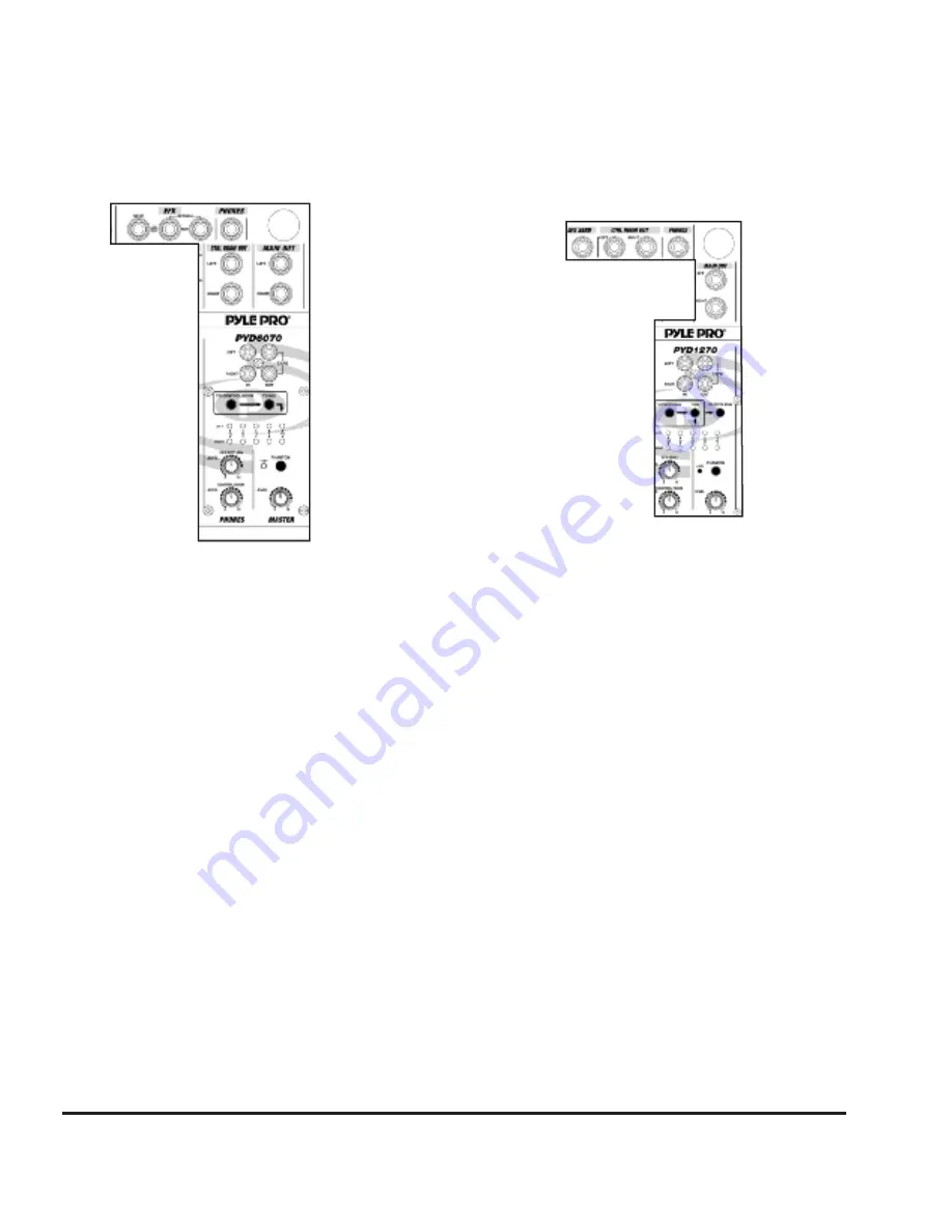 Pyle Pro PYD1270 Owner'S Manual Download Page 10