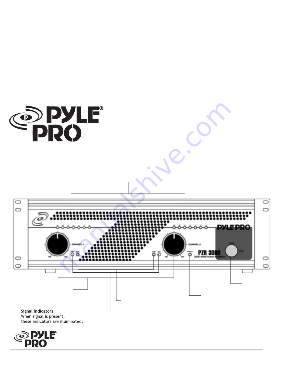 Pyle Pro PZR3000 Owner'S Manual Download Page 2