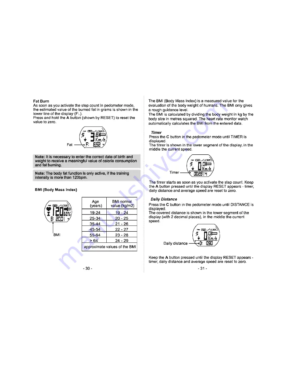 Pyle Sports Speed master Instruction Manual Download Page 16