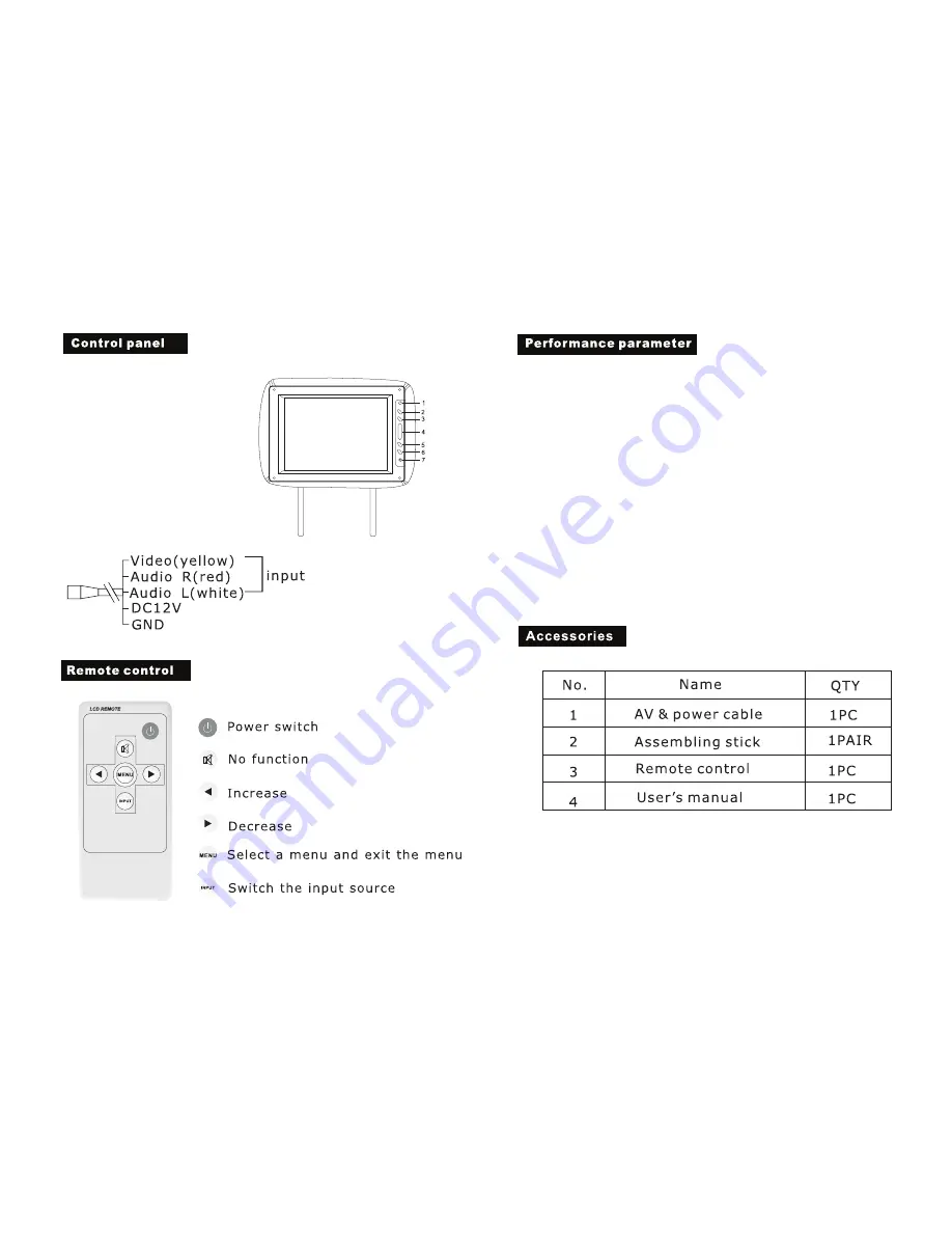 Pyle view PL1104HRBK Manual Download Page 2